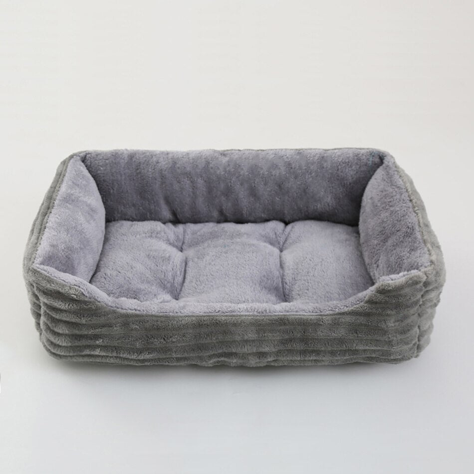 Plush Machine Washable Dog Bed.