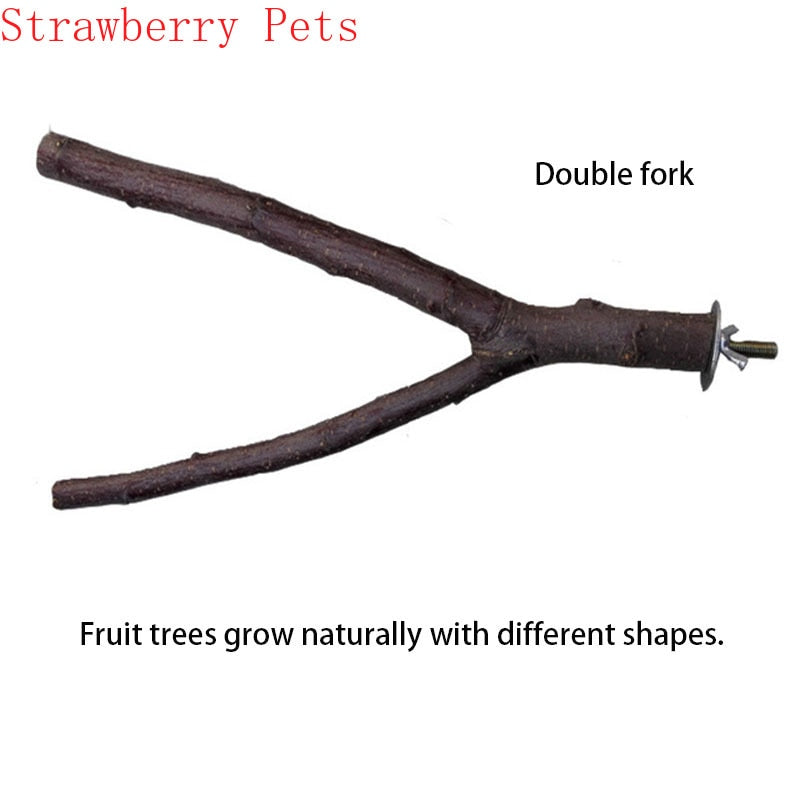 Natural Wood Perch.