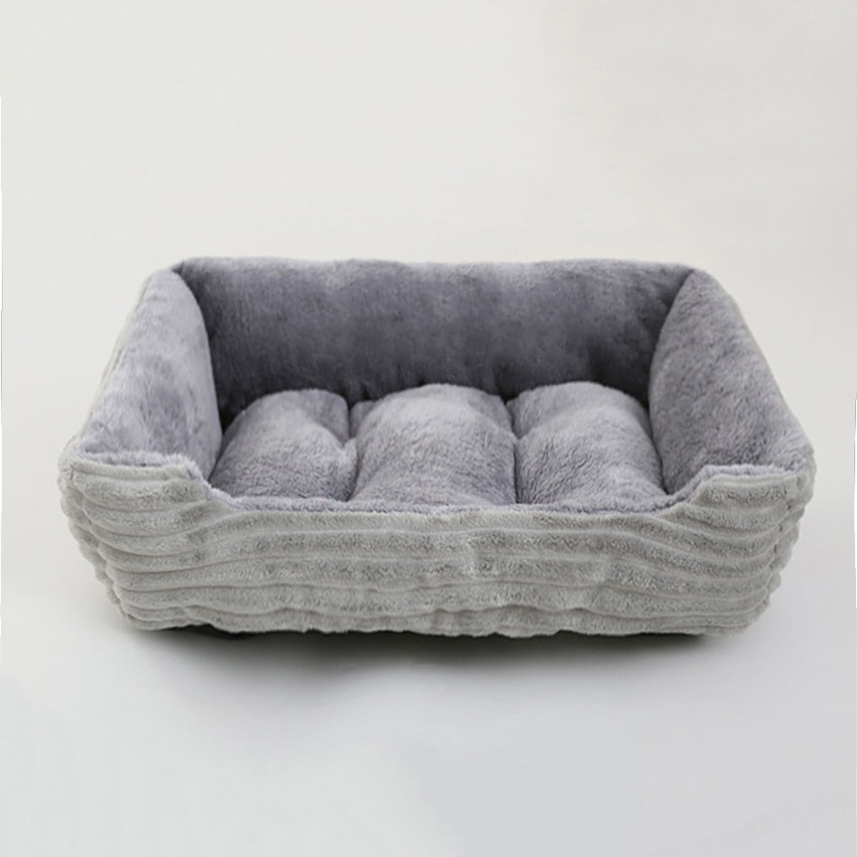 Plush Machine Washable Dog Bed.