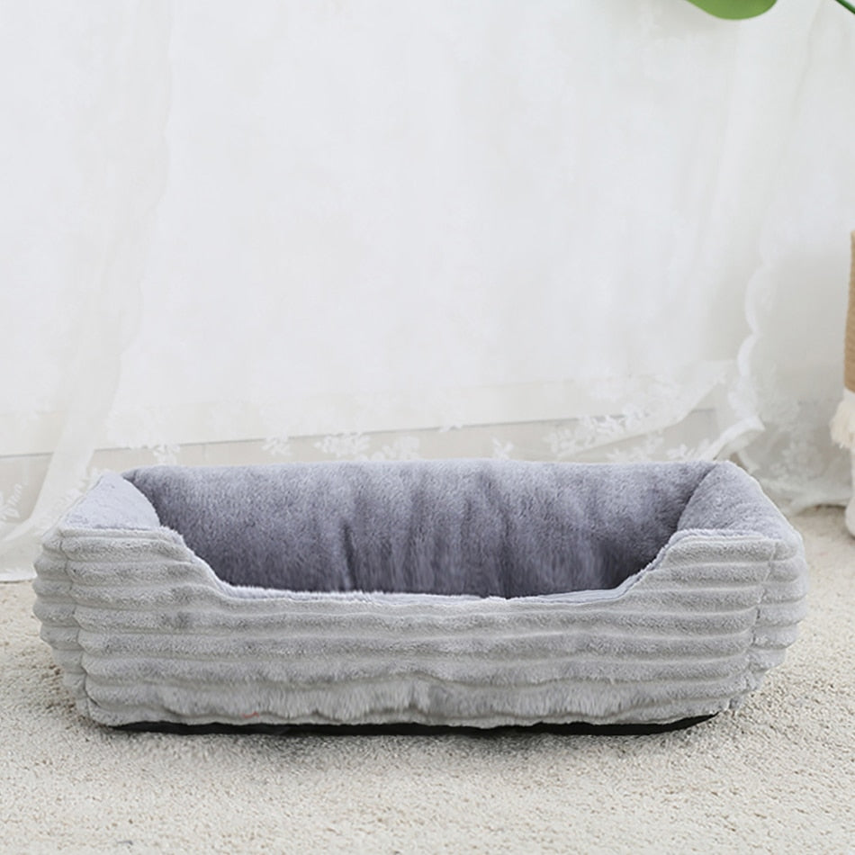 Plush Machine Washable Dog Bed.