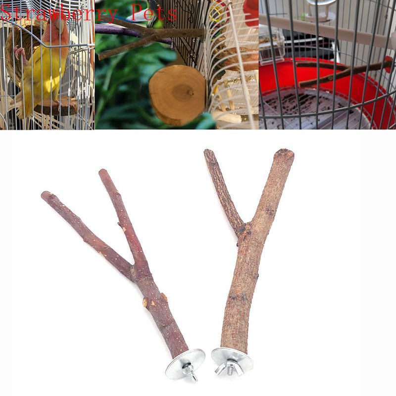 Natural Wood Perch.