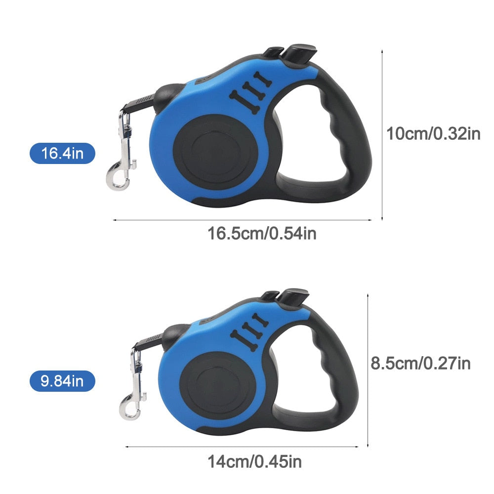3m/5m Retractable Dog Lead.
