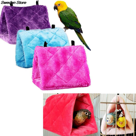 Double Hook Hanging Bird Nest (Ideal for Parrots, Parakeets, Budgies and Cockatiels).