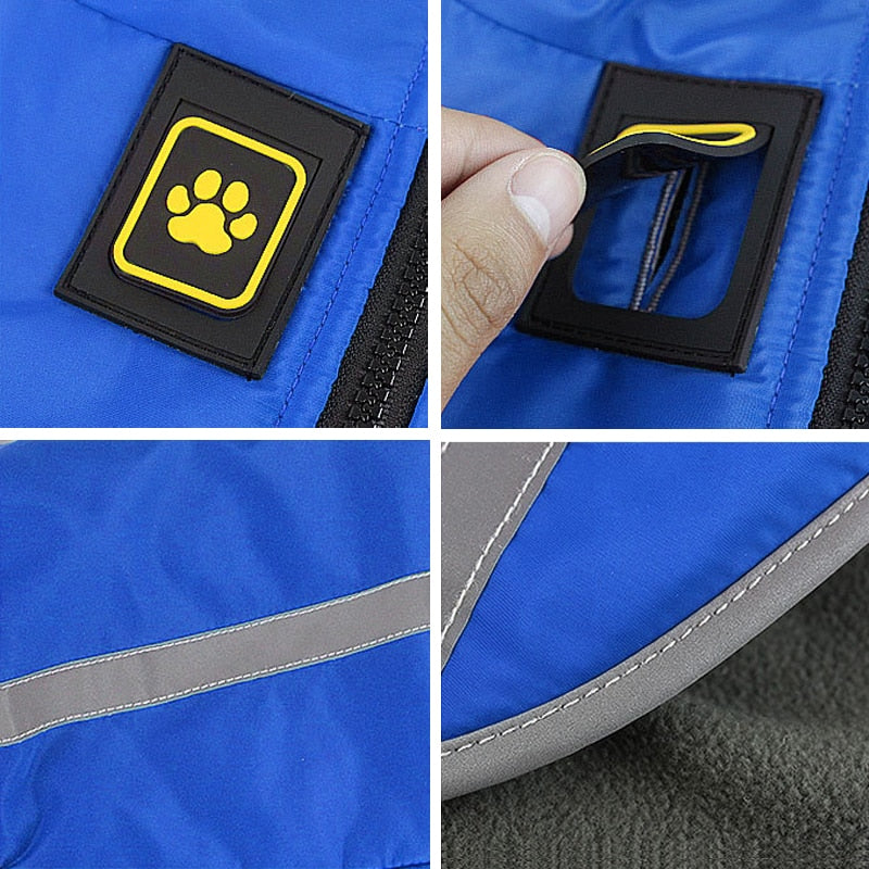 Warm Waterproof Coats and Jackets for Large Dogs.