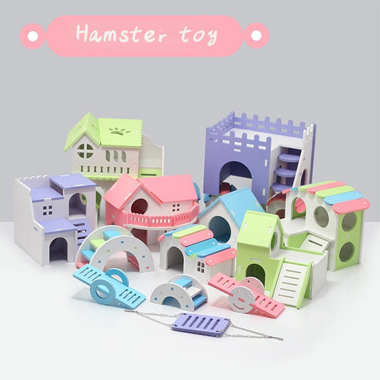 Hamster House and Accessories.