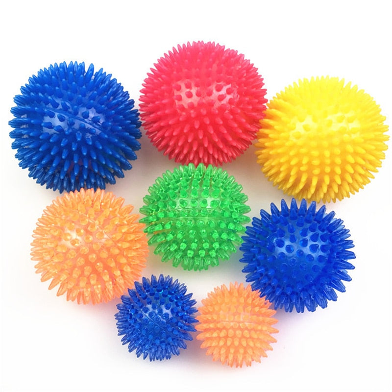 Squeaky Toy Polka Cleaning Ball.