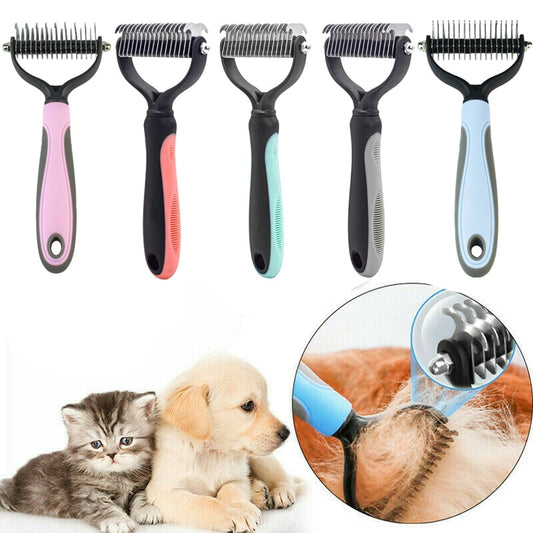 Hair Dematting Comb for Dogs of all Sizes.