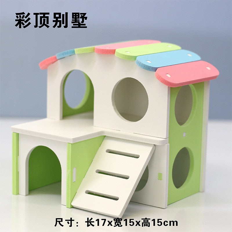 Hamster House and Accessories.