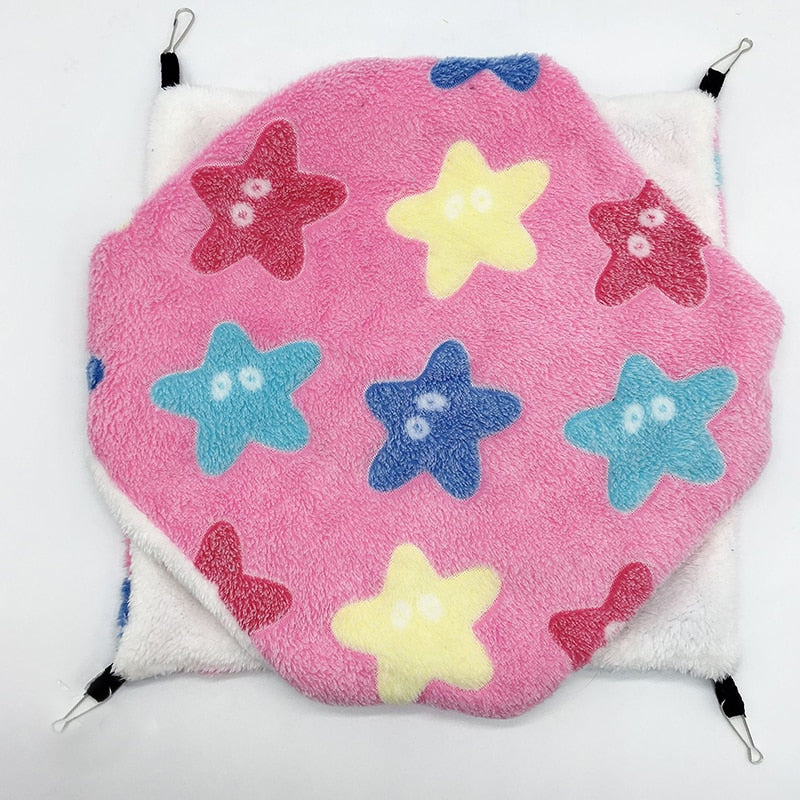 Small Plush Animal Hammock.
