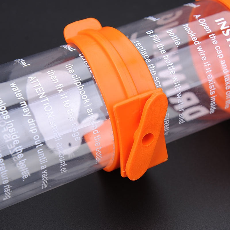 Plastic Cage Water Dispenser.
