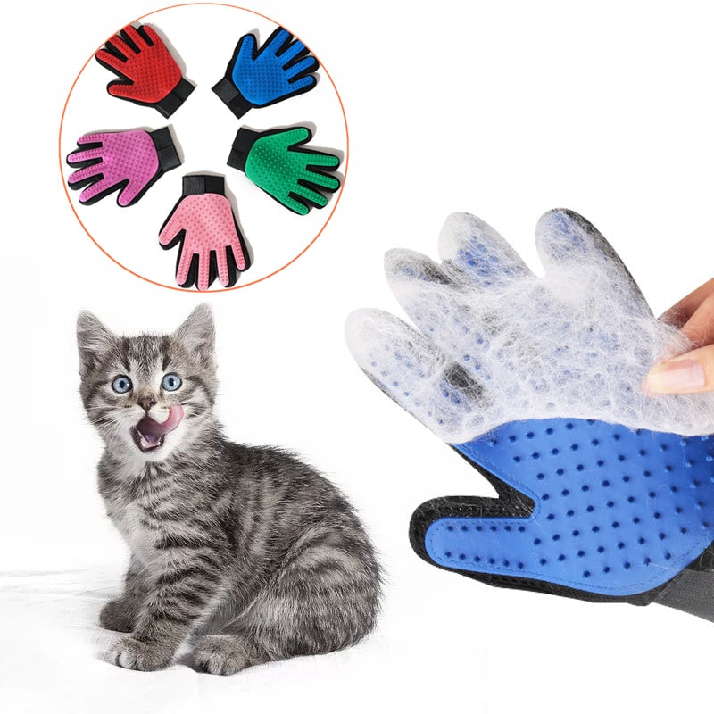 Cat and Dog Grooming Glove.