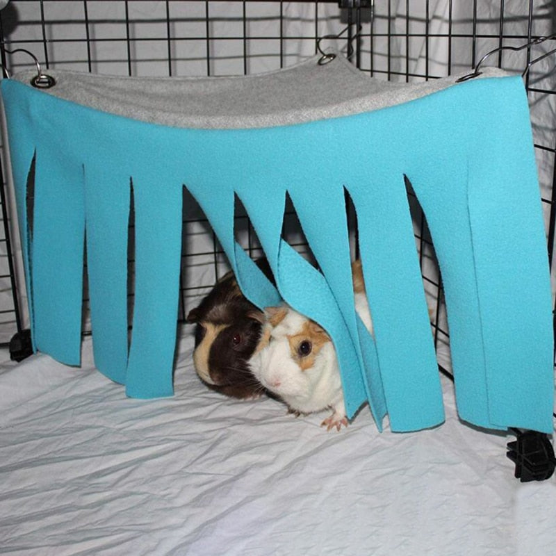 Hideout and Hammock Accessories for Small Cages.