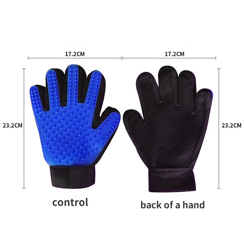 Silicone Pet Grooming Glove.