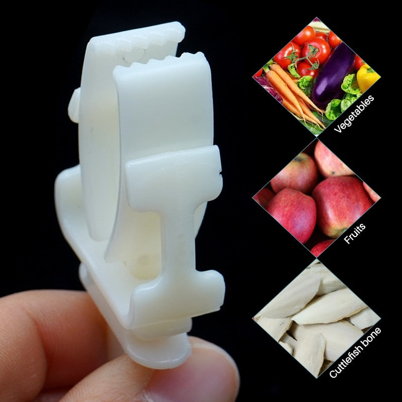 Small Pet/Bird Food Cage Clips.
