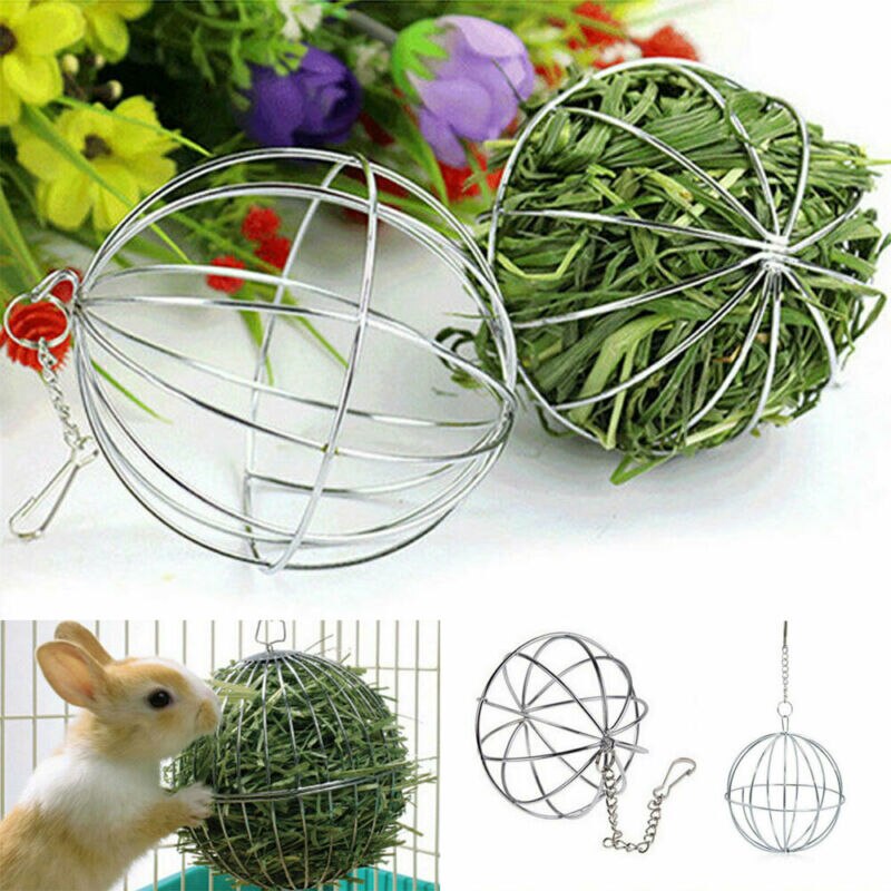 Stainless Steel Hanging Feed Dispenser.