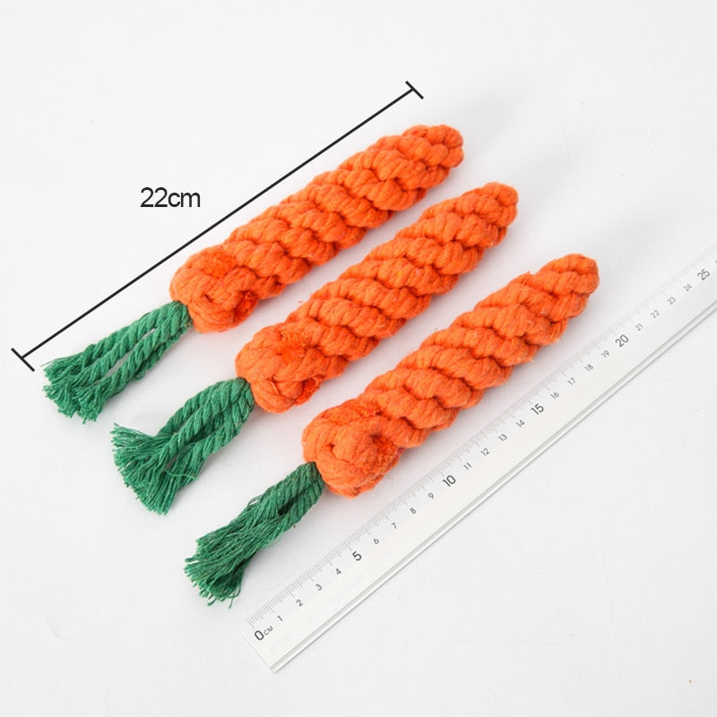 Durable Braided Bite Resistant Cotton Rope.